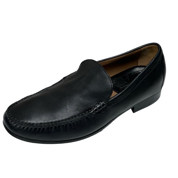 Johnston & Murphy Cresswell Venetian Black Sheepskin Leather Slip On Men Sz. 8.5 main image 8